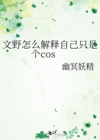 文野怎么解释自己只是个cos